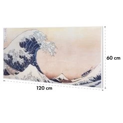 Wonderwall Air Art Smart Infrarotheizung 120x60cm 700W Wandinstallation App-Steuerung Wellen -Küchengeräte Verkäufe 10035130 yy 0009 logo Klarstein WonderwallAirArt Smart 700W60x120 Wave