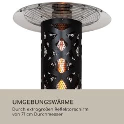 Goldflame Style Terrassenheizstrahler 11,2 KW 360°-Blick Mobil -Küchengeräte Verkäufe 10035140 de 0008 logo