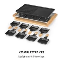Tournedo Raclette 1200W Aluminiumguss 8 Personen Holz-Dekor 16 Tournedo Raclette 1200W Aluminiumguss 8 Personen Holz-Dekor -Küchengeräte Verkäufe 10035219 de 0008 logo