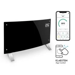 Bornholm Curved Smart Konvektionsheizgerät 2000 W App-Steuerung Timer