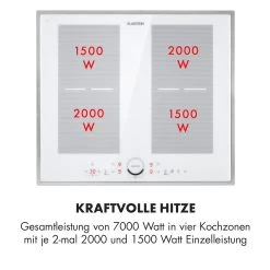 Delicatessa 60 Prime Induktionskochfeld 4 Zonen 7000W Timer -Küchengeräte Verkäufe 10035267 de 0004 logo