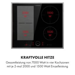 Delicatessa 60 Hybrid Prime Einbaukochfeld Induktion 4 Zonen 7000W -Küchengeräte Verkäufe 10035268 de 0004 logo
