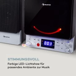 Microstar Sing Microsystem Karaoke-Anlage CD BT USB Fernbedienung -Küchengeräte Verkäufe 10035303 de 0006 logo