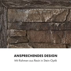 Alpbach Elektrischer Kamin 1800W 2 Heizstufen 65 Cm Stein-Optik -Küchengeräte Verkäufe 10035314 de 0005 logo