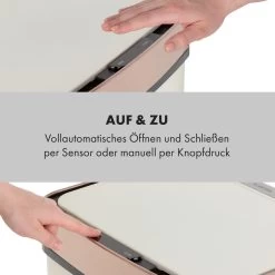 Royal Trash Rose Gold Sensor-Mülleimer 72 Liter Edelstahl 17 Royal Trash Rose Gold Sensor-Mülleimer 72 Liter Edelstahl -Küchengeräte Verkäufe 10035364 de 0007 logo