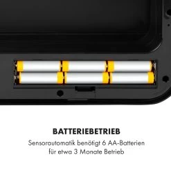 Royal Trash Rose Gold Sensor-Mülleimer 72 Liter Edelstahl 18 Royal Trash Rose Gold Sensor-Mülleimer 72 Liter Edelstahl -Küchengeräte Verkäufe 10035364 de 0008 logo