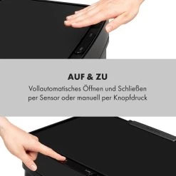 Royal Trash Matte Black Sensor-Mülleimer 72 Liter Edelstahl 17 Royal Trash Matte Black Sensor-Mülleimer 72 Liter Edelstahl -Küchengeräte Verkäufe 10035365 de 0007 logo