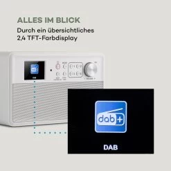Nestor DAB+ Radio DAB+/FM 2 Betriebsmodi 2,4" TFT-Farbdisplay -Küchengeräte Verkäufe 10035370 de 0005 logo
