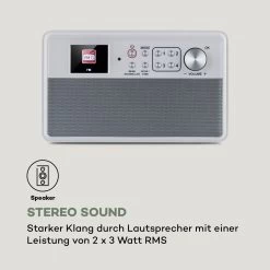 Nestor DAB+ Radio DAB+/FM 2 Betriebsmodi 2,4" TFT-Farbdisplay -Küchengeräte Verkäufe 10035370 de 0006 logo