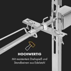 Sauenland Survivor Spanferkelgrill Drehspieß 12W 70kg Max. Edelstahl -Küchengeräte Verkäufe 10035372 de 0004 logo