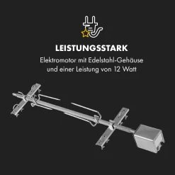 Sauenland Survivor Spanferkelgrill Drehspieß 12W 70kg Max. Edelstahl -Küchengeräte Verkäufe 10035372 de 0006 logo