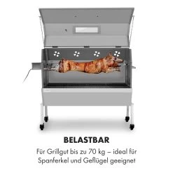 Sauenland Pro XL Spanferkelgrill Drehspieß 15W 4 Rollen Edelstahl -Küchengeräte Verkäufe 10035373 de 0004 logo