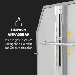 Sauenland Pro XL Spanferkelgrill Drehspieß 15W 4 Rollen Edelstahl -Küchengeräte Verkäufe 10035373 de 0006 logo