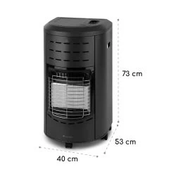 Andora Gasheizofen Gasheizer 3 Heizstufen Bis 4,2kW -Küchengeräte Verkäufe 10035405 yy 0008 logo blumfeldt Andora Gasheizofen schwarz
