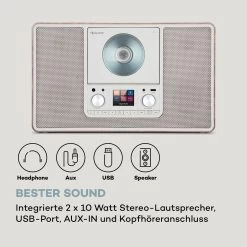 Scala VCD Digitalradio CD BT MP3 DAB+ UKW Radio -Küchengeräte Verkäufe 10035423 de 0008 logo