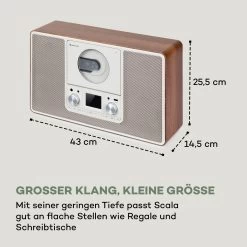 Scala VCD-IR Internetradio WLAN CD BT MP3 DAB+ UKW Radio 15 Scala VCD-IR Internetradio WLAN CD BT MP3 DAB+ UKW Radio -Küchengeräte Verkäufe 10035426 de 0004 logo