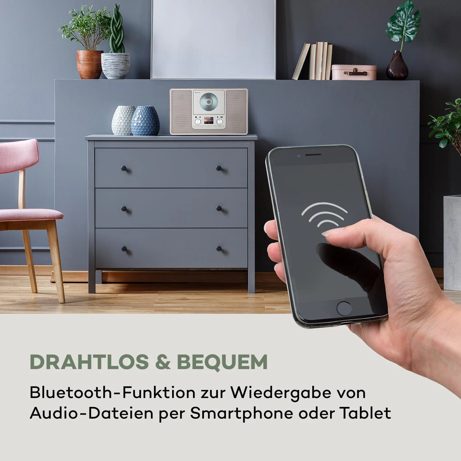 Scala VCD-IR Internetradio WLAN CD BT MP3 DAB+ UKW Radio 7 Scala VCD-IR Internetradio WLAN CD BT MP3 DAB+ UKW Radio – Bild 7