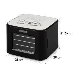 Tutti Frutti Dörrautomat 400W 35-80°C 8 Liter -Küchengeräte Verkäufe 10035481 yy 0009 logo Klarstein Tutti Frutti Dehydrator Black