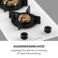 Goldflame Domino Gaskochfeld 2-flammig Messing-Brenner Glaskeramik 12 Goldflame Domino Gaskochfeld 2-flammig Messing-Brenner Glaskeramik -Küchengeräte Verkäufe 10035498 de 0003 logo