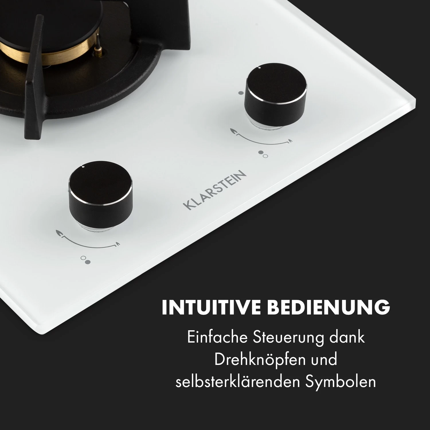 Goldflame Domino Gaskochfeld 2-flammig Messing-Brenner Glaskeramik 4 Goldflame Domino Gaskochfeld 2-flammig Messing-Brenner Glaskeramik – Bild 4