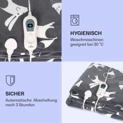 Dr. Watson XXL Heizdecke 3 Stufen Waschbar 200x180cm Coral Fleece 8 Dr. Watson XXL Heizdecke 3 Stufen Waschbar 200x180cm Coral Fleece -Küchengeräte Verkäufe 10035503 de 0004 logo