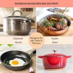 Virtuosa 4 Einbaukochfeld 4 Zonen 6500W Glaskeramik -Küchengeräte Verkäufe 10035552 de 0007 usp