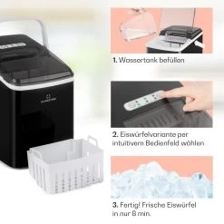 Arctic Porter Eiswürfelmaschine Bullet-Eis 12kg/24h Edelstahl 10 Arctic Porter Eiswürfelmaschine Bullet-Eis 12kg/24h Edelstahl -Küchengeräte Verkäufe 10035553 de 0004 usp