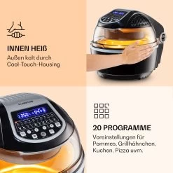 VitAir Smart Heißluftfritteuse App-Steuerung / 1400W / 7,75 Ltr / 20 Programme -Küchengeräte Verkäufe 10035592 de 0005 logo
