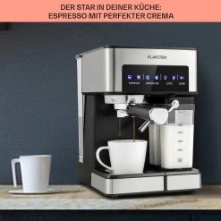 Arabica Comfort Espressomaschine 1350W 20 Bar 1,8l Touch-Bedienfeld -Küchengeräte Verkäufe 10035655 de 0004 usp