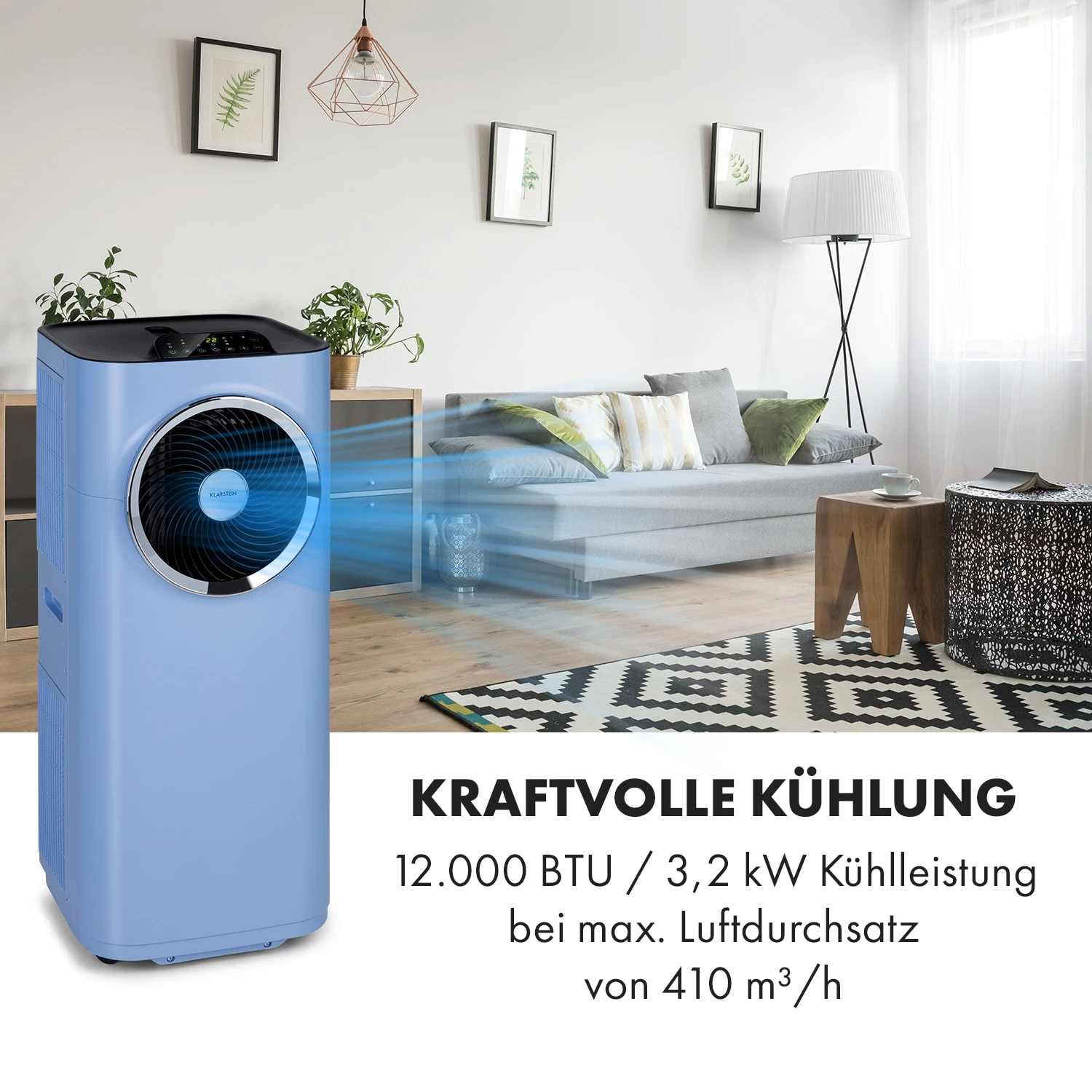 Kraftwerk Smart 12K Klimaanlage 3-in-1 12000 BTU App 3 Kraftwerk Smart 12K Klimaanlage 3-in-1 12000 BTU App – Bild 3