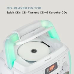 StarMaker Plus Karaoke-Anlage Karaokemaschine Bluetooth USB CD LED-Show RCA 13 StarMaker Plus Karaoke-Anlage Karaokemaschine Bluetooth USB CD LED-Show RCA -Küchengeräte Verkäufe 10035747 de 0005 logo