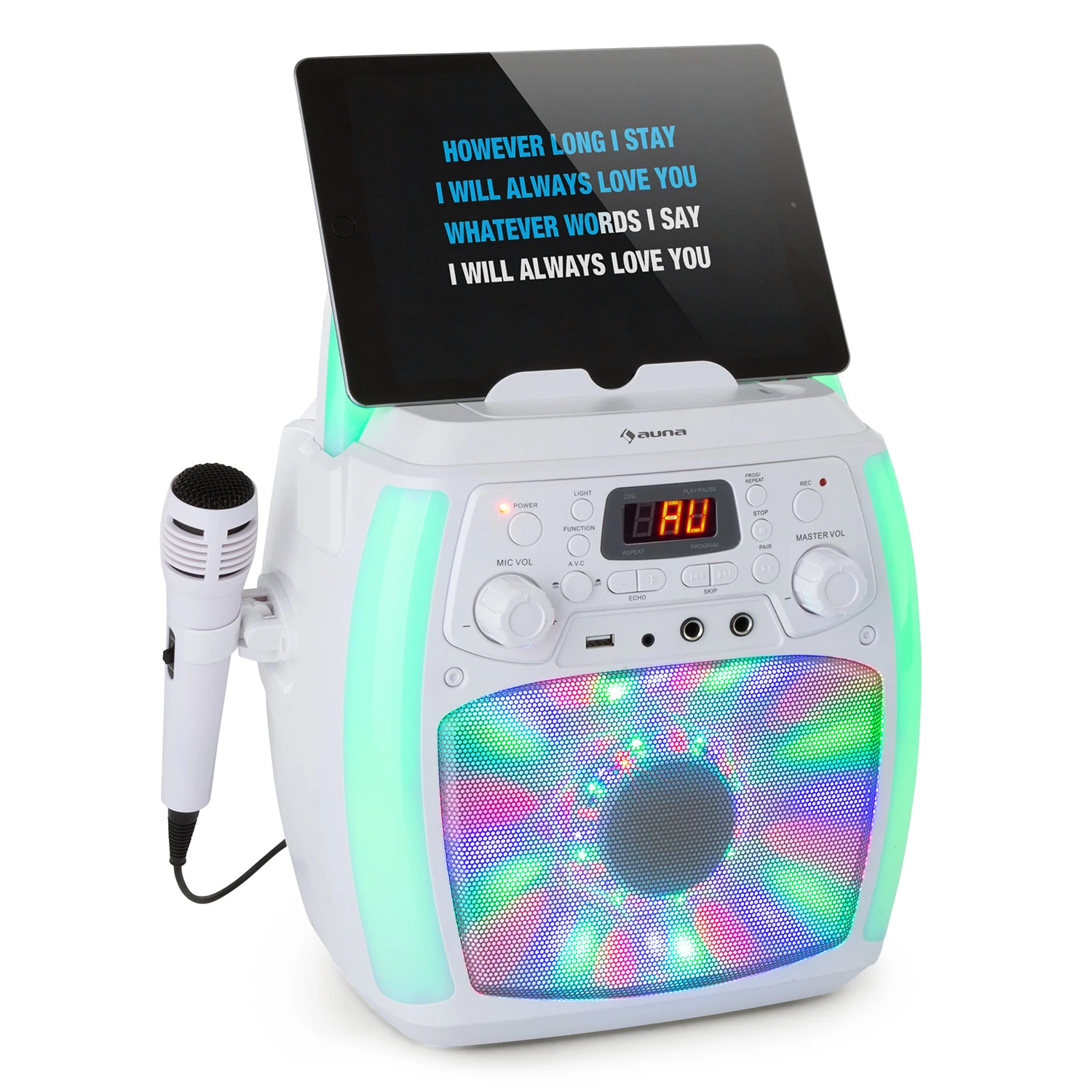 StarMaker Plus Karaoke-Anlage Karaokemaschine Bluetooth USB CD LED-Show RCA 1 StarMaker Plus Karaoke-Anlage Karaokemaschine Bluetooth USB CD LED-Show RCA