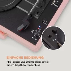 Peggy Sue BT Plattenspieler Stereolautsprecher USB BT Tragbar 14 Peggy Sue BT Plattenspieler Stereolautsprecher USB BT Tragbar -Küchengeräte Verkäufe 10035749 de 0005 logo