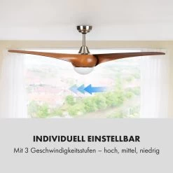 Monteverde Deckenventilator Deckenleuchte 52" 8.376m³/h 3 Flügel -Küchengeräte Verkäufe 10035788 de 0005 logo
