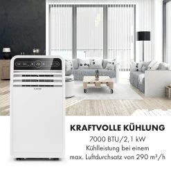 Metrobreeze New York Smart 7k Mobile Klimaanlage 7000 BTU/2,1 KW -Küchengeräte Verkäufe 10035796 de 0003 logo