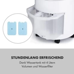 Waterfall Luftkühler 45 W 4 Liter 2 Kühlakkus Mobil 16 Waterfall Luftkühler 45 W 4 Liter 2 Kühlakkus Mobil -Küchengeräte Verkäufe 10035833 de 0008 logo