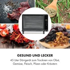 Mega Jerky Dörrautomat 650W 50-80°C LC-Touch-Display Timer -Küchengeräte Verkäufe 10035853 de 0004 logo