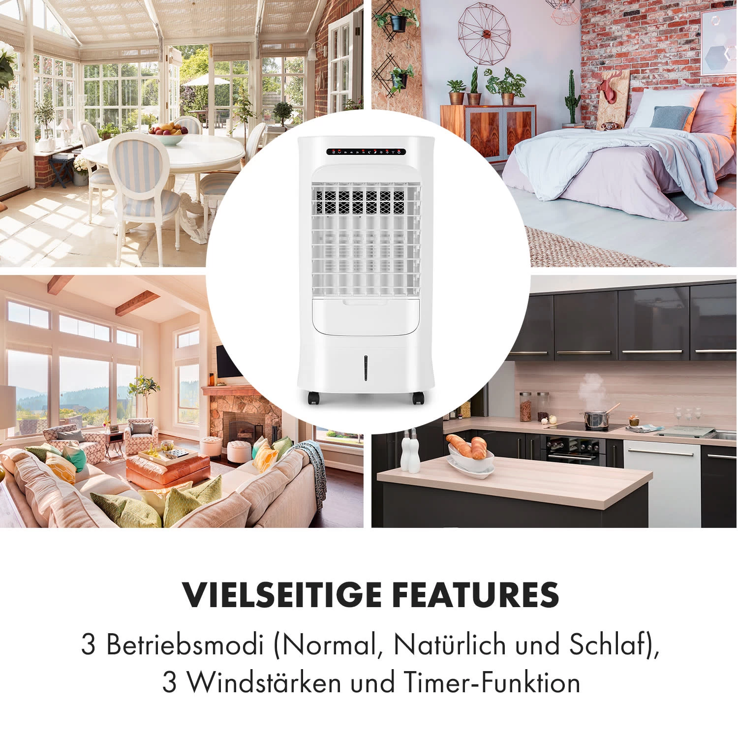 Iceberg Breeze 2-in-1 Luftkühler 65 Watt 283 M3/h 10 L Tank 2 Kühlakkus 8 Iceberg Breeze 2-in-1 Luftkühler 65 Watt 283 M3/h 10 L Tank 2 Kühlakkus – Bild 8