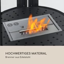 Fiamme Circulo Ethanol-Kamin Edelstahl-Brenner 1,2 Liter 4-5 H Brenndauer -Küchengeräte Verkäufe 10036079 de 0004 logo