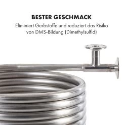 Counterflow Gegenstromkühler Ø28cm 9 Schleifen 304 Edelstahl -Küchengeräte Verkäufe 10036084 de 0005 logo