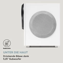 Areal 525 DG 5.1-Surround-System 125W RMS Opt-In BT USB SD AUX Fernbedienung -Küchengeräte Verkäufe 10036136 de 0003 logo