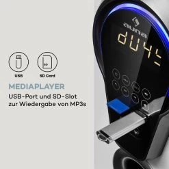 Areal 525 DG 5.1-Surround-System 125W RMS Opt-In BT USB SD AUX Fernbedienung -Küchengeräte Verkäufe 10036136 de 0005 logo