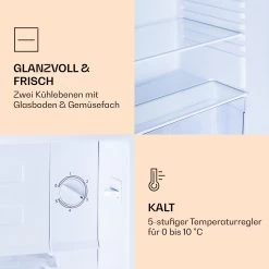 CoolArt 79L Kühl-Gefrier-Kombination EEK F Gefrierfach 9l Designtür 11 CoolArt 79L Kühl-Gefrier-Kombination EEK F Gefrierfach 9l Designtür -Küchengeräte Verkäufe 10036186 de 0005 logo