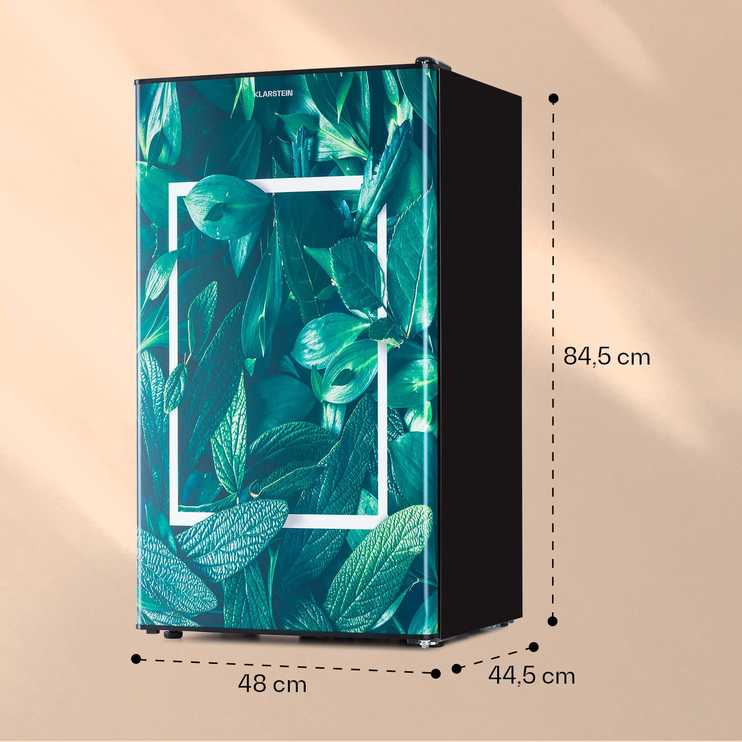 CoolArt 79L Kühl-Gefrier-Kombination EEK F Gefrierfach 9l Designtür 6 CoolArt 79L Kühl-Gefrier-Kombination EEK F Gefrierfach 9l Designtür – Bild 6