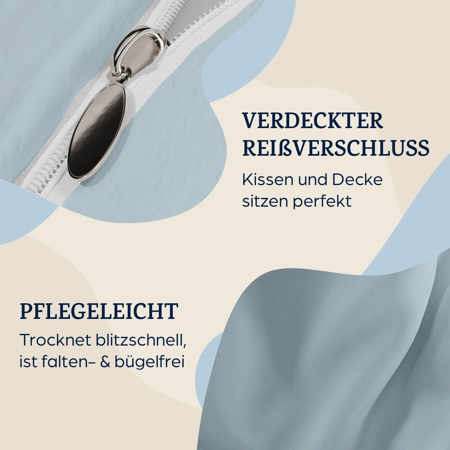 Traumwolle Biber-Bettwäsche 135x200 Cm 3 Traumwolle Biber-Bettwäsche 135x200 Cm – Bild 3