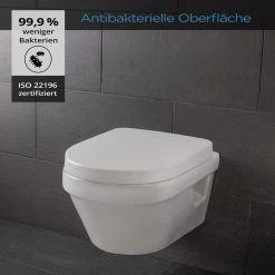 Senzano Toilettendeckel D-Form Absenkautomatik Antibakteriell -Küchengeräte Verkäufe 10036244 de 0003 logo