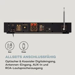 Black Star CD-HiFi-Receiver Verstärker Internet/DAB+/FM-Radio CD-Player WiFi -Küchengeräte Verkäufe 10036445 de 0009 logo