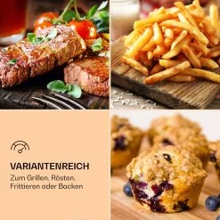 AeroVital Deluxe Heißluftfritteuse 1700W 5,4 Liter Edelstahl 9 AeroVital Deluxe Heißluftfritteuse 1700W 5,4 Liter Edelstahl -Küchengeräte Verkäufe 10036476 de 0003 logo