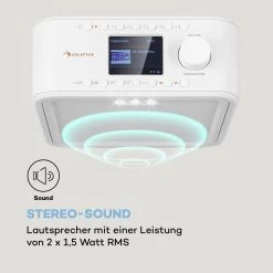 Sound Maître DAB Küchenradio Unterbau DAB+/UKW BT AUX -Küchengeräte Verkäufe 10037437 de 0005 logo