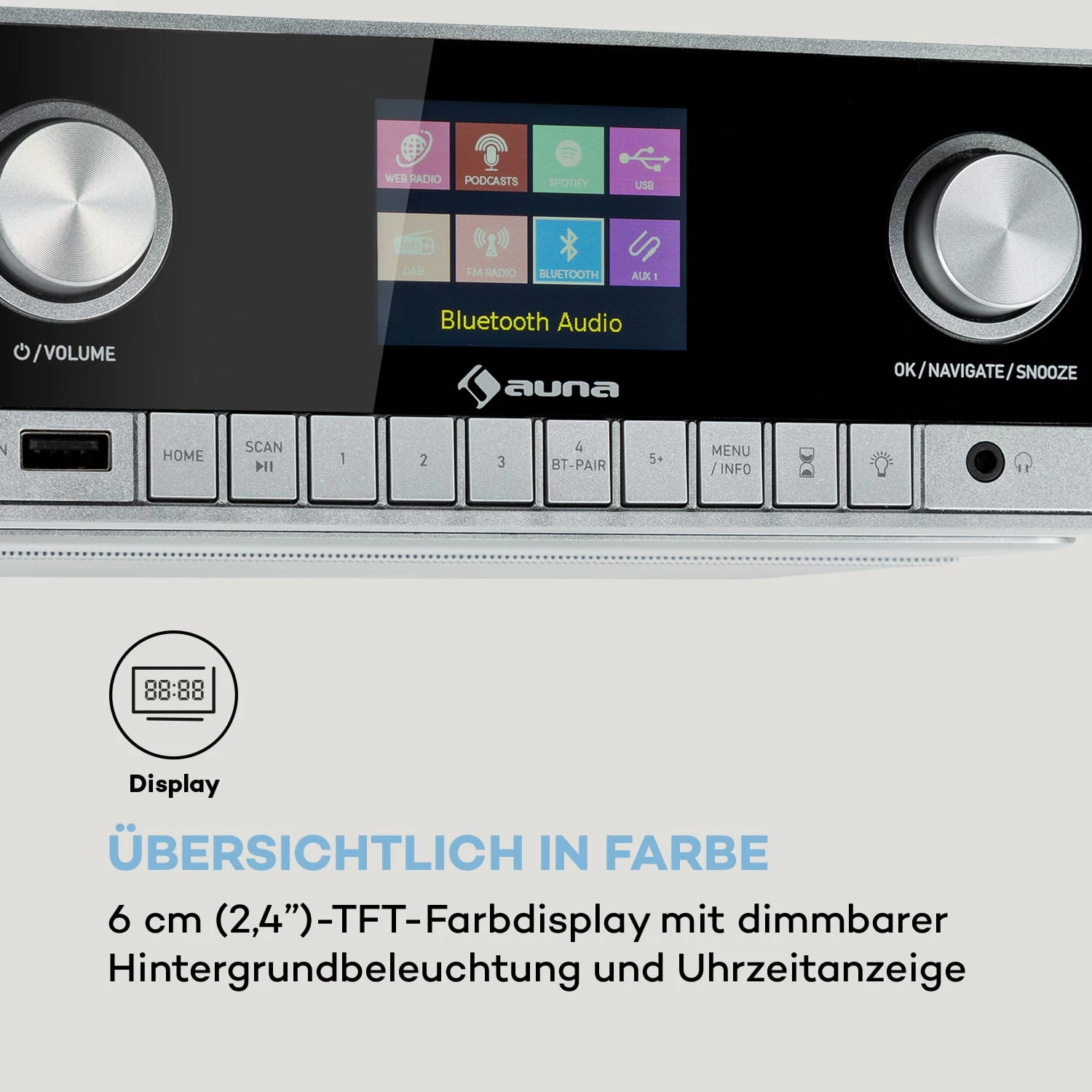Connect Soundchef MKII Küchenunterbauradio Internet/DAB+/UKW Stereo 8 Connect Soundchef MKII Küchenunterbauradio Internet/DAB+/UKW Stereo – Bild 8